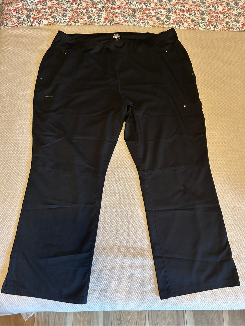 Black Healing Hands Tori Scrub Pants 2XP